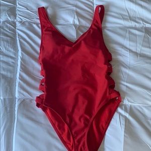 Red one piece